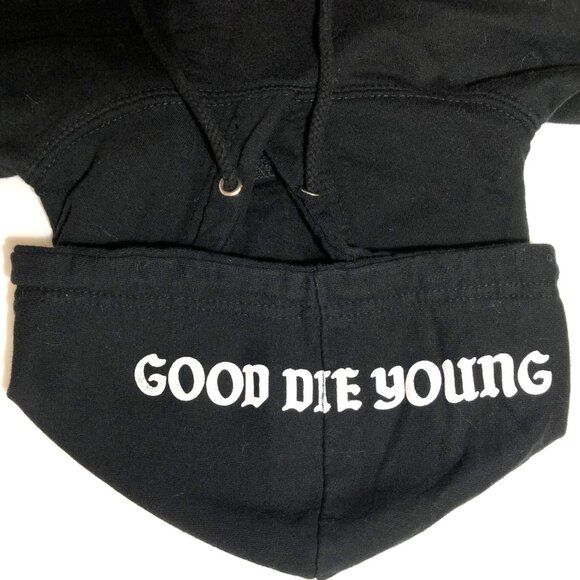 HOODIE, SM, A$$HOLES LIVE FOREVER, sweatshirt, NWOT, UNISEX - Picture 3 of 4